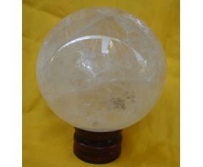 晶3《直径约9cm天然水晶透晶球》
