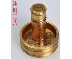 铜76《纯铜六爻占卦筒大号》占卜